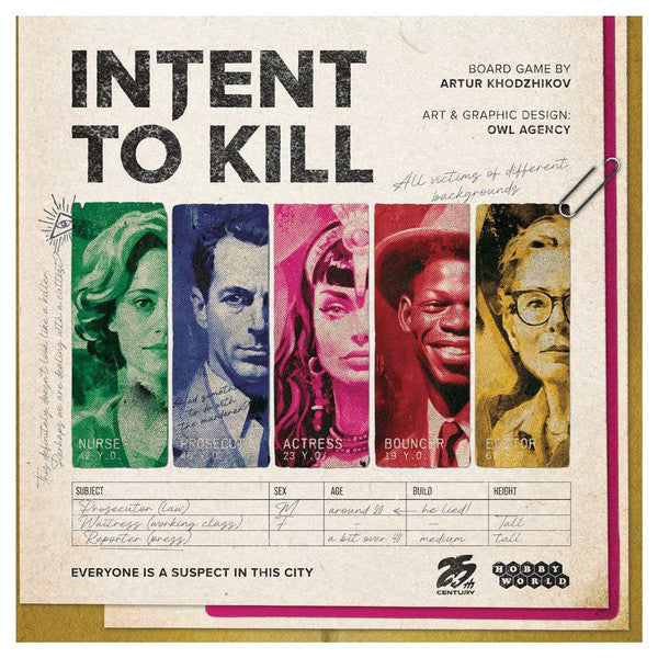 Intent to Kill (ONLINE ORDER ONLY)