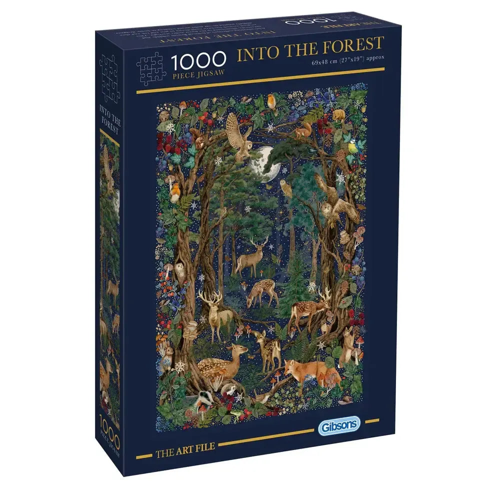 Into the Forest 1000 Piece Jigsaw Puzzle Gibsons (ONLINE ORDER ONLY)