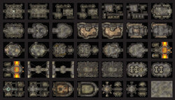 Into the Wilds Battlemap Books: Dungeons and Crypts (ONLINE ORDER ONLY)
