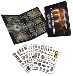 Into the Wilds Battlemap Books: Dungeons and Crypts (ONLINE ORDER ONLY)