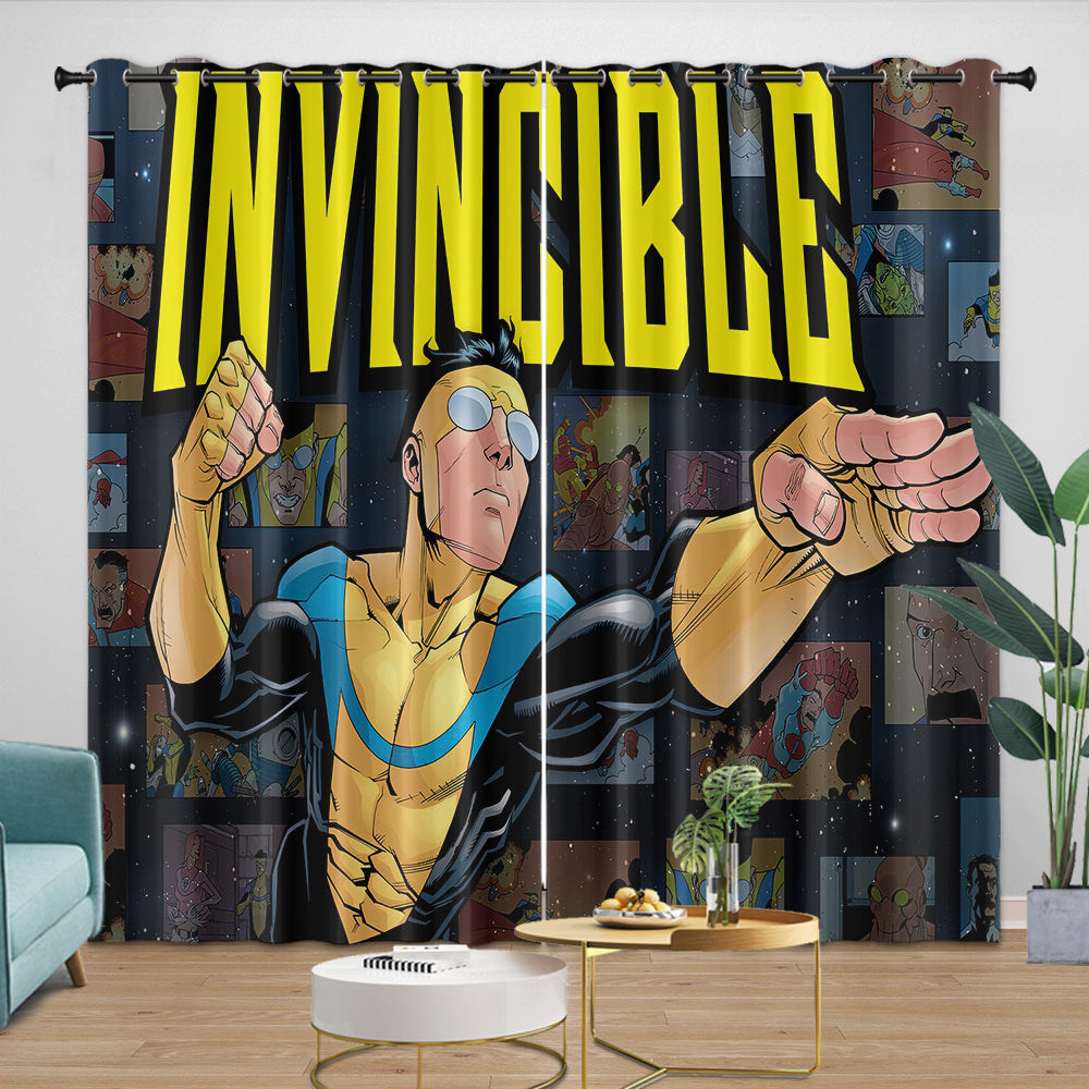 Invincible Curtains Blackout Window Drapes (Online Order Only)