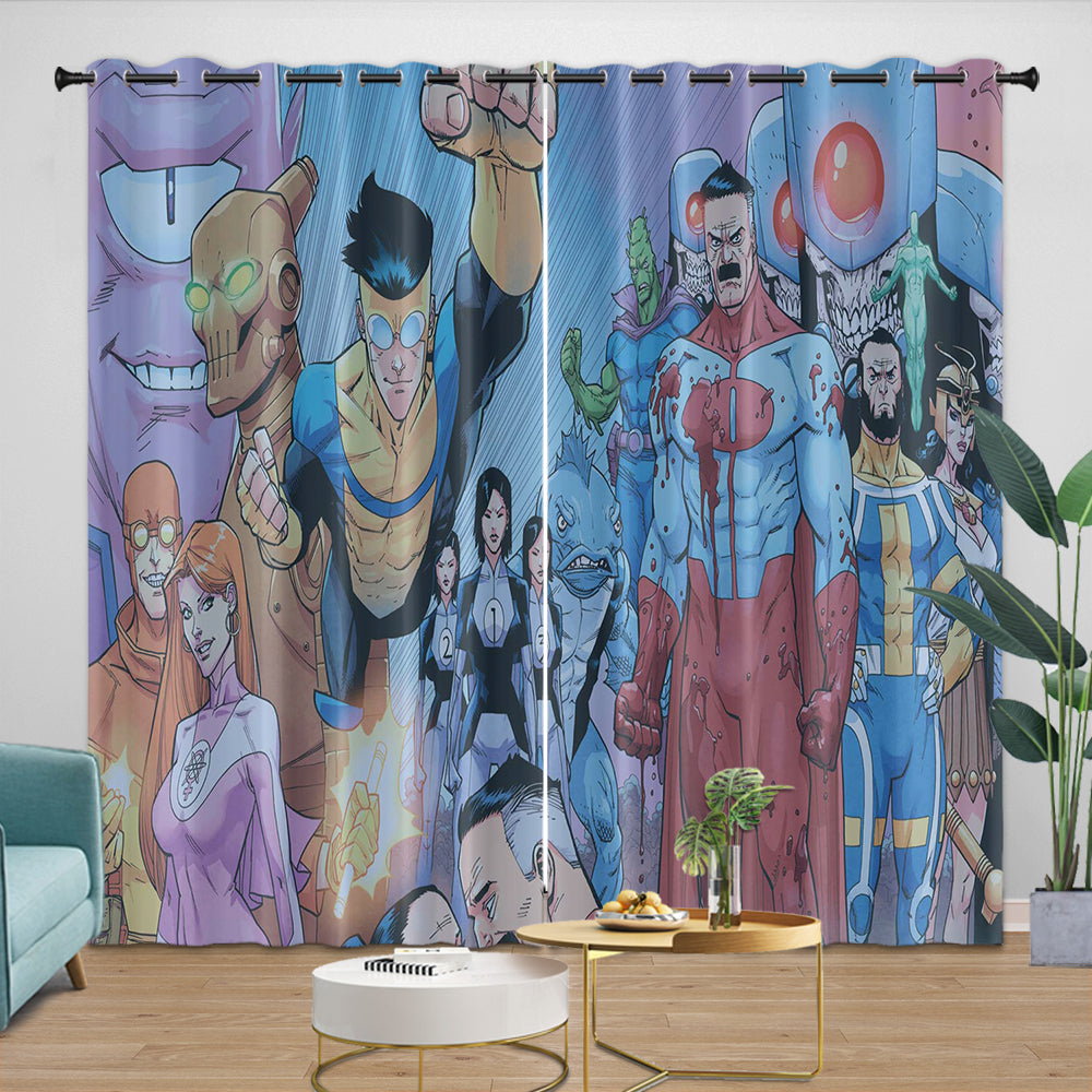 Invincible Curtains Blackout Window Drapes (Online Order Only)