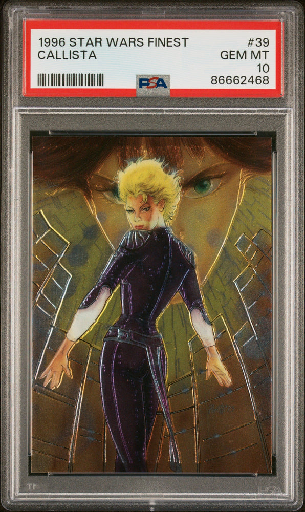 1996 STAR WARS FINEST CALLISTA  #39 - PSA 10 (Online Order Only)