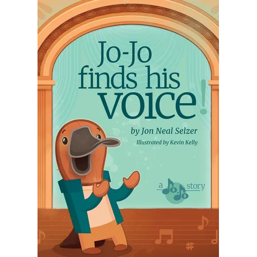 Jo-Jo Finds His Voice: A Heartwarming Story of Stage Fright, Music, and the Magic of Opera - Hardcover (ONLINE ORDER ONLY)