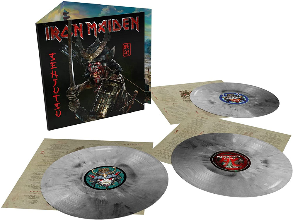 Senjutsu (Limited Edition, Silver & Black Marble Colored Vinyl) (3 Lp's) [Vinyl] (ONLINE ORDER ONLY)
