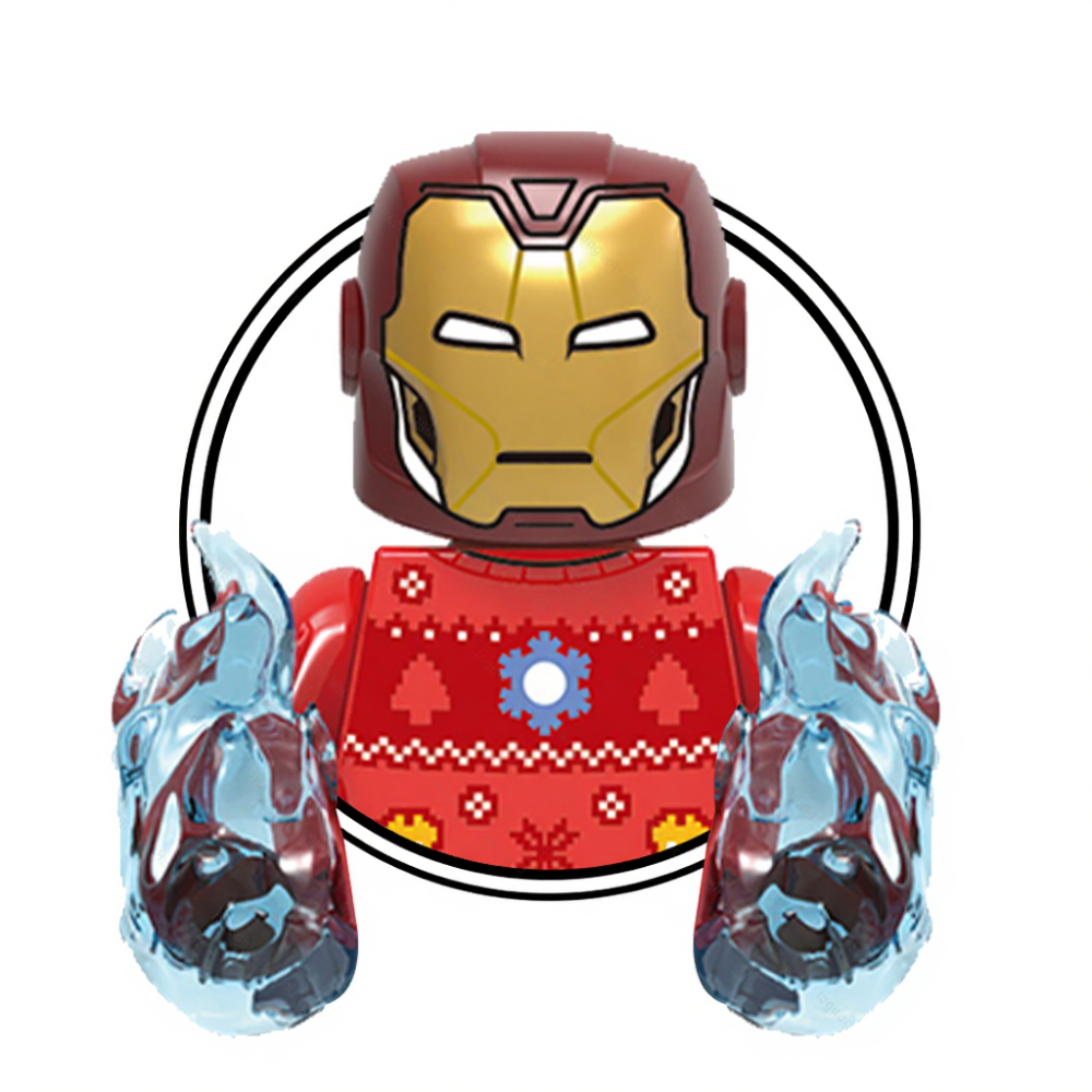 Iron Man Holiday Minifigure (ONLINE ORDER ONLY)
