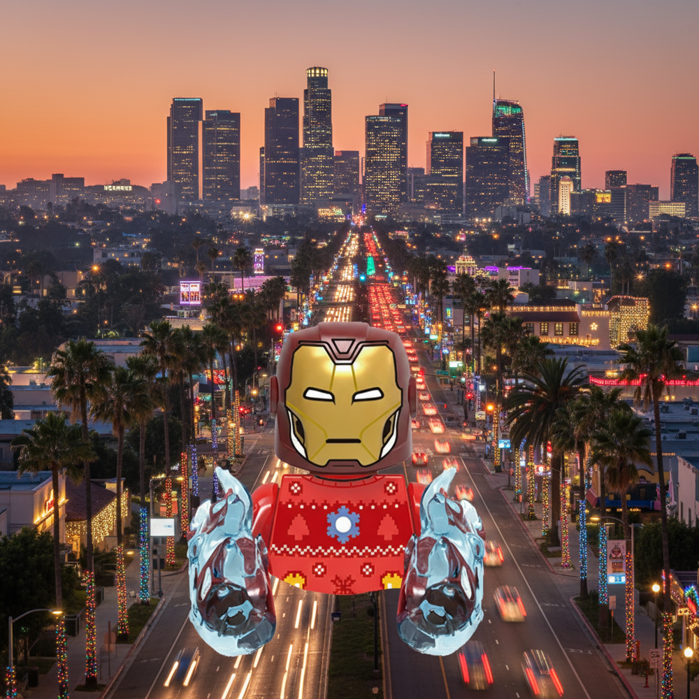 Iron Man Holiday Minifigure (ONLINE ORDER ONLY)