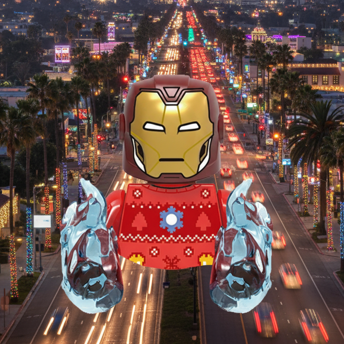 Iron Man Holiday Minifigure (ONLINE ORDER ONLY)