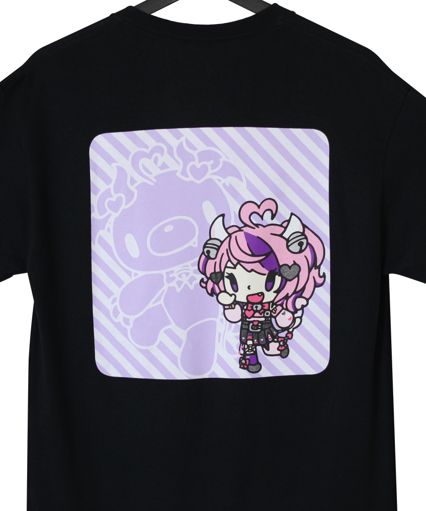 Ironmouse x Gloomy Bear Black Unisex Tee (Online Order Only)