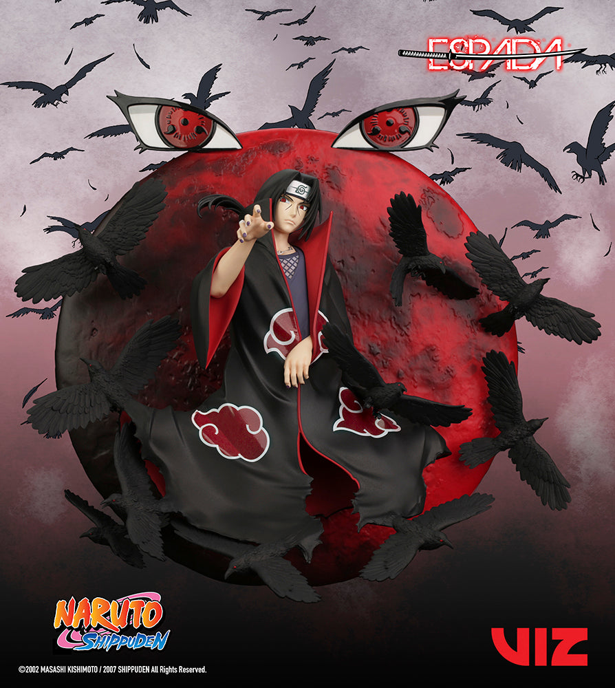 Naruto Shippuden Itachi Uchiha (1/8th scale wall statue) Figure (ONLINE ORDER ONLY)
