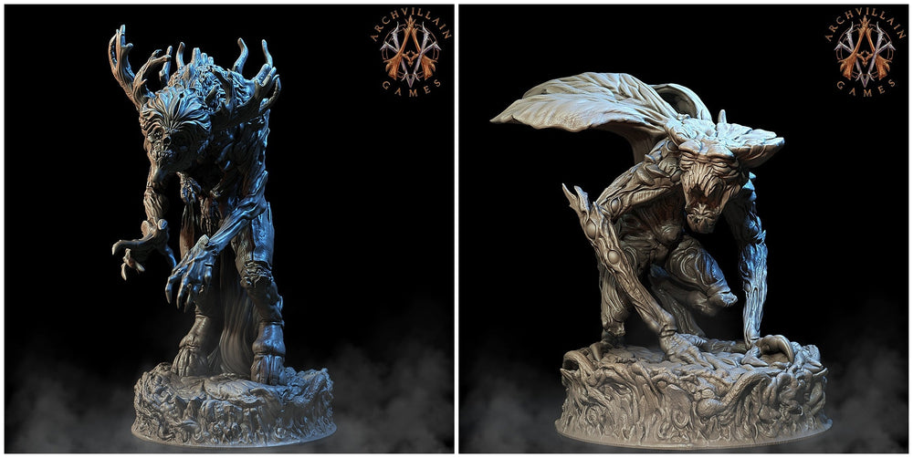 3D Printed Archvillain Games - Dark Fae Ivings 28mm 32mm D&D (Online Only)