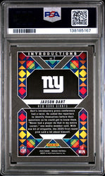 Graded 2025 Panini Mosaic Jaxson Dart #2 Introductions Rookie RC Football Card PSA 10 Gem Mint
