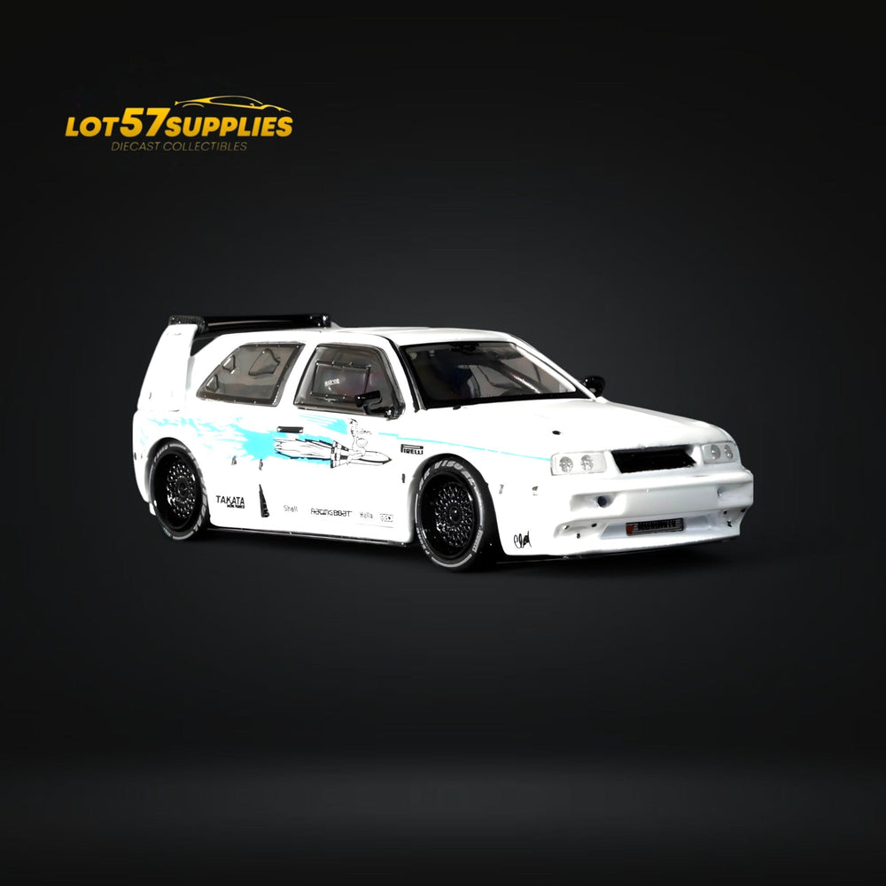 Rhino Model VW Golf Mk3 Concept - White Fast & Furious Livery 1:64 (ONLINE ORDER ONLY)