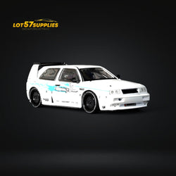 Rhino Model VW Golf Mk3 Concept - White Fast & Furious Livery 1:64 (ONLINE ORDER ONLY)