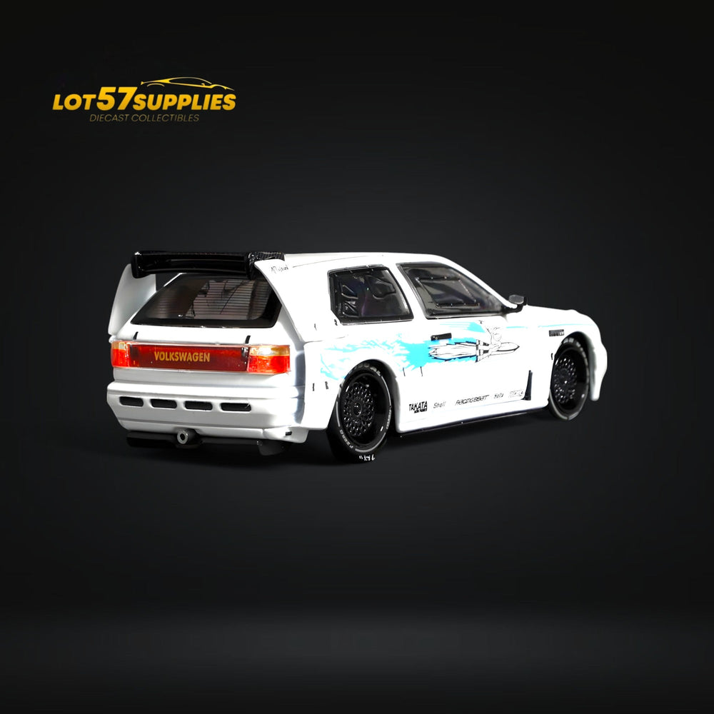 Rhino Model VW Golf Mk3 Concept - White Fast & Furious Livery 1:64 (ONLINE ORDER ONLY)