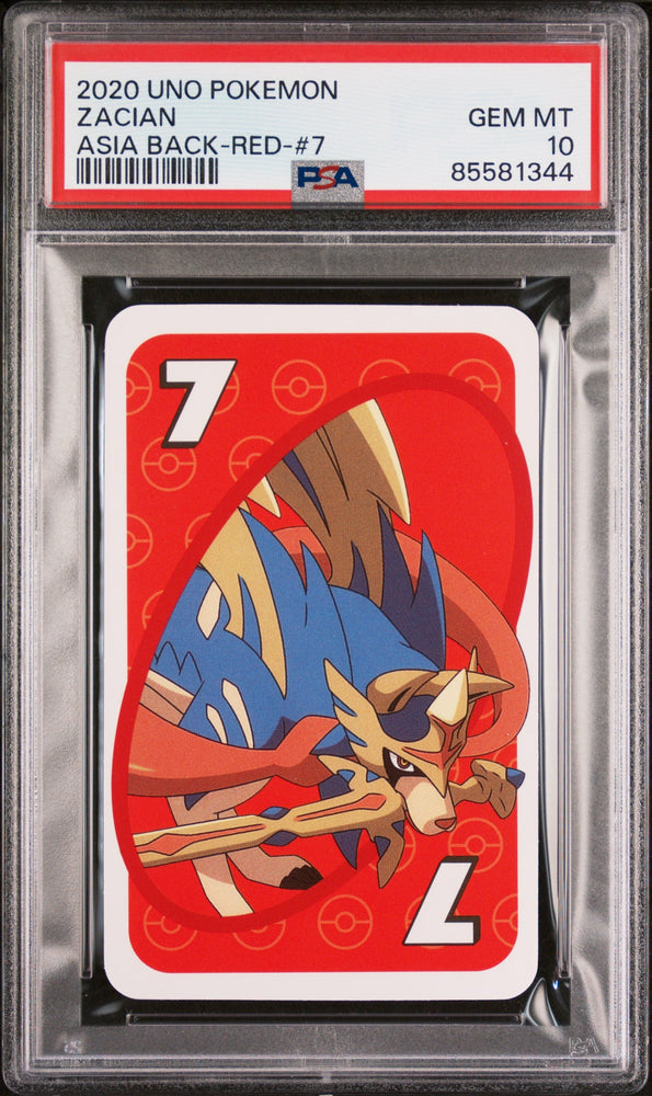 2020 UNO POKEMON ZACIAN  -  PSA  10 (Online Order Only)
