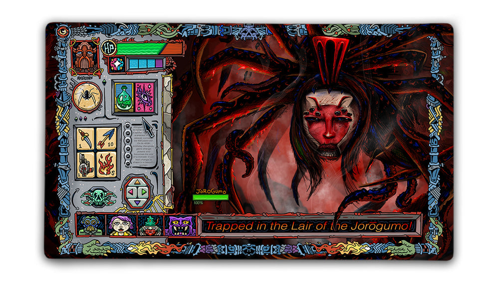 Trapped in the Lair of the Jorogumo! (ONLINE ORDER ONLY)