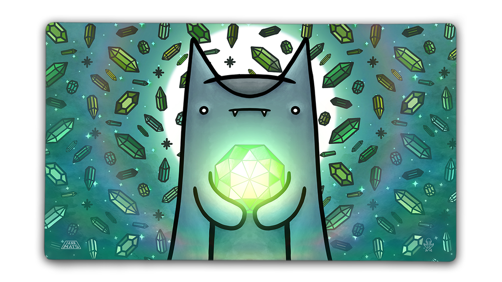 Nox Mortua Green Treasure Playmat (ONLINE ORDER ONLY)