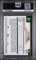 Graded 2025 Topps Chrome Jacob Wilson #96 Refractor Rookie RC Baseball Card PSA 10 Gem Mint (ONLINE ORDER ONLY)