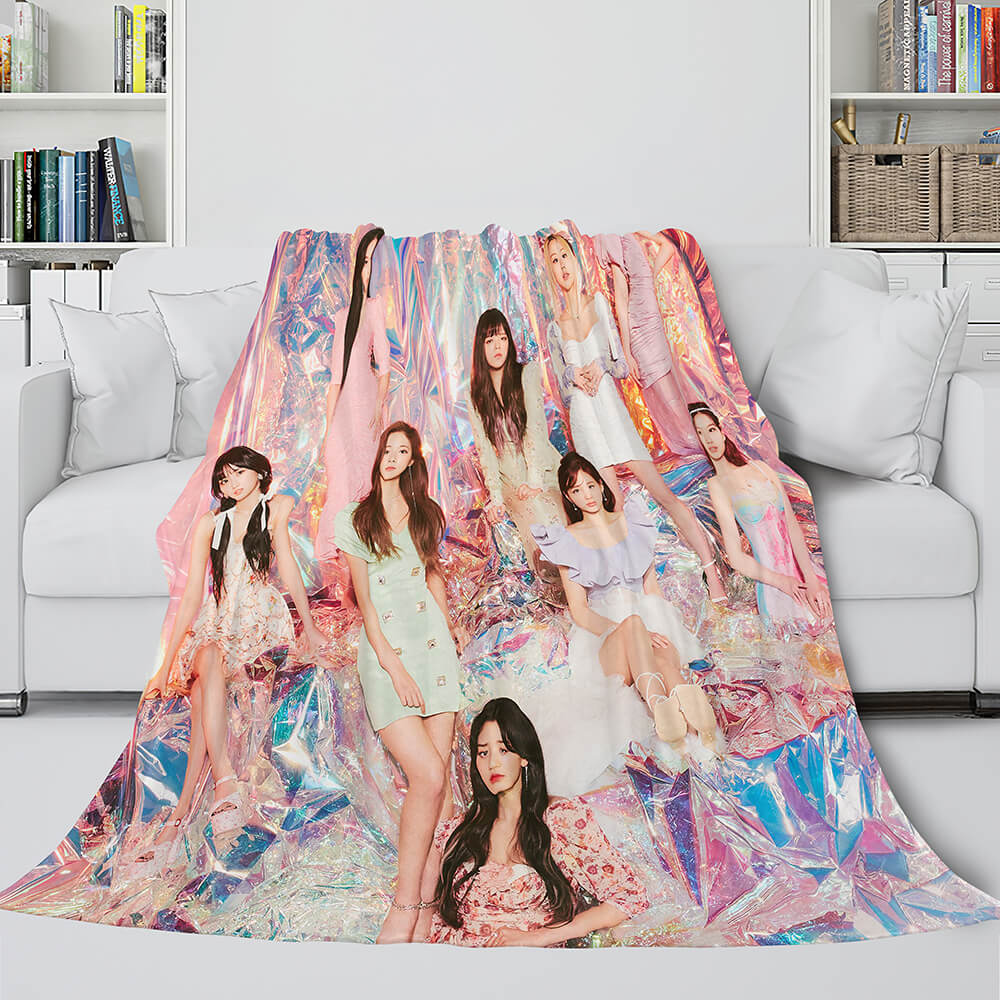 JYP Ent Twice 10th Taste of Love Album Flannel Blanket Bedding Sets (Online Order Only)
