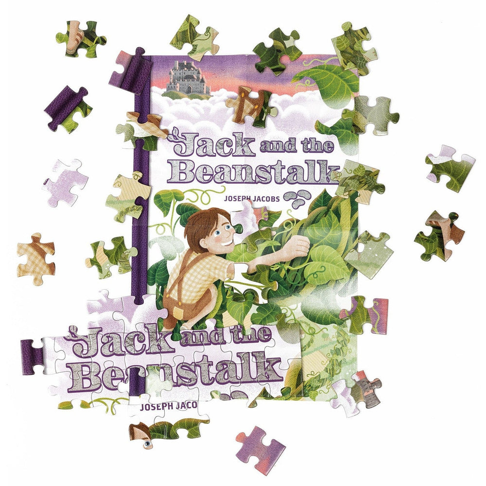 Jack & the Beanstalk Double-Sided 96 Piece Jigsaw Puzzle Professor Puzzle (ONLINE ORDER ONLY)