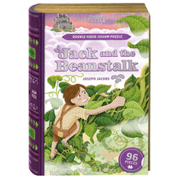 Jack & the Beanstalk Double-Sided 96 Piece Jigsaw Puzzle Professor Puzzle (ONLINE ORDER ONLY)