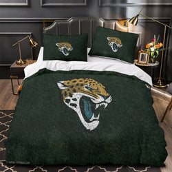 Jacksonville Jaguars Bedding Set Duvet Cover Without Filler (Online Order Only)