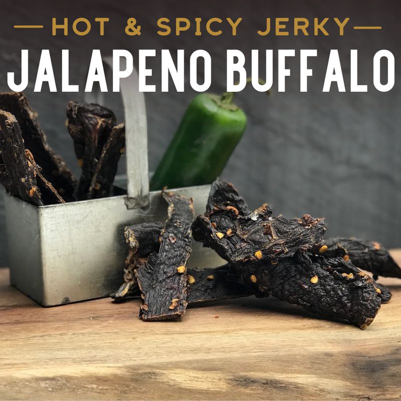 Jalapeno Buffalo Jerky (ONLINE ORDER ONLY)