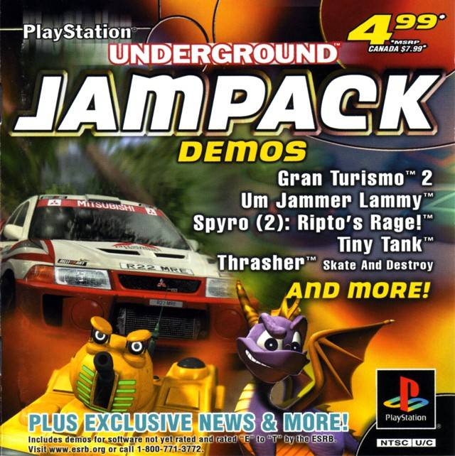 Playstation Underground Jampack: Winter '99 (Playstation) (ONLINE ORDER ONLY)