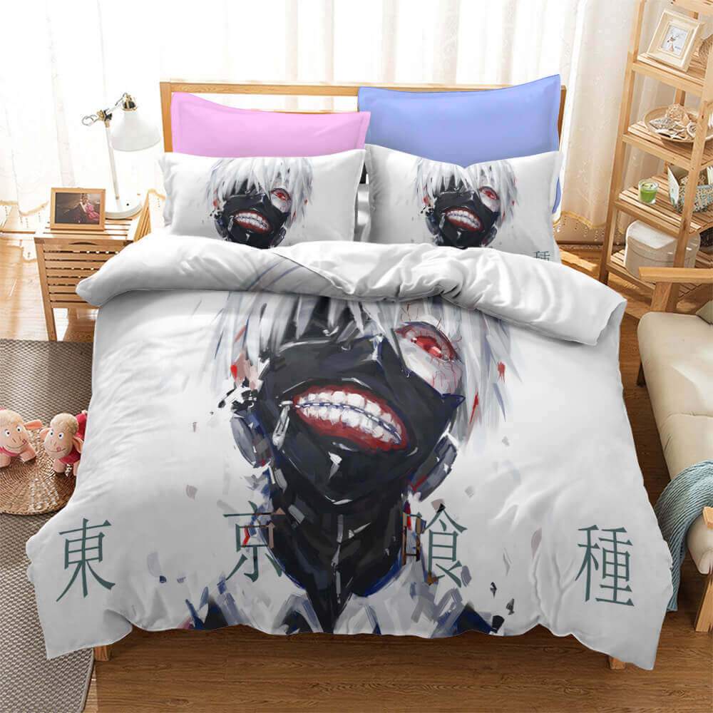 Tokyo Ghoul Bedding Set Duvet Covers Bed Sets (Online Order Only)