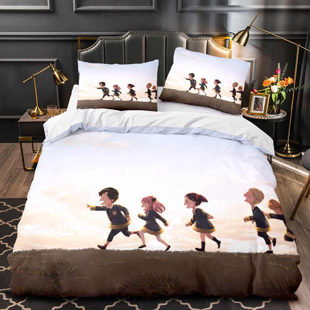Japan Comics SPY×FAMILY 2022 Bedding Set Quilt Cover Without Filler (Online Order Only)
