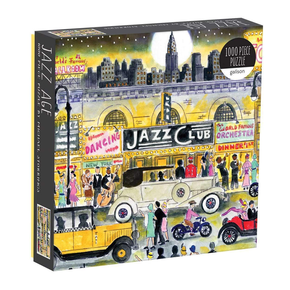 Jazz Age 1000 Piece Jigsaw Puzzle Galison (ONLINE ORDER ONLY)