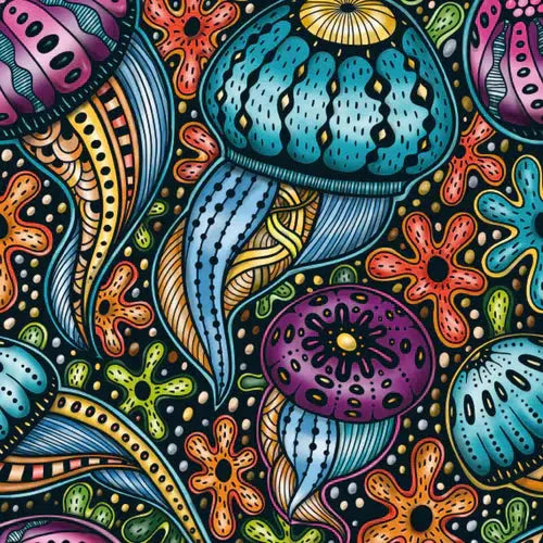 Jellyfish 72 Piece Pocket Jigsaw Puzzle Curiosi (ONLINE ORDER ONLY)