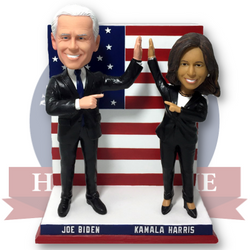 Joe Biden and Kamala Harris Dual Bobbleheads (ONLINE ORDER ONLY)