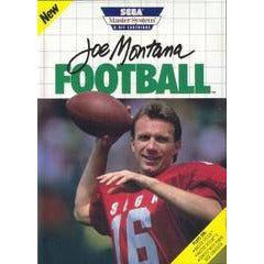 Joe Montana Football - Sega Master System (Online Order Only)