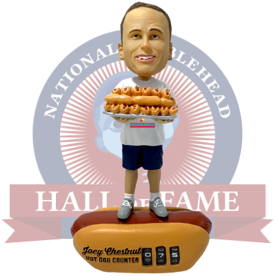 Joey Chestnut Hot Dog Counter Bobblehead (ONLINE ORDER ONLY)