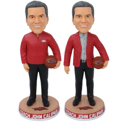 John Calipari Arkansas Razorbacks Coach Bobbleheads (ONLINE ORDER ONLY)