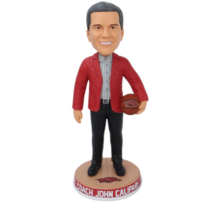 John Calipari Arkansas Razorbacks Coach Bobbleheads (ONLINE ORDER ONLY)