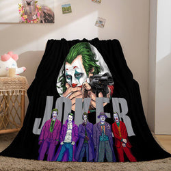 Joker Flannel Fleece Blanket (Online Order Only)