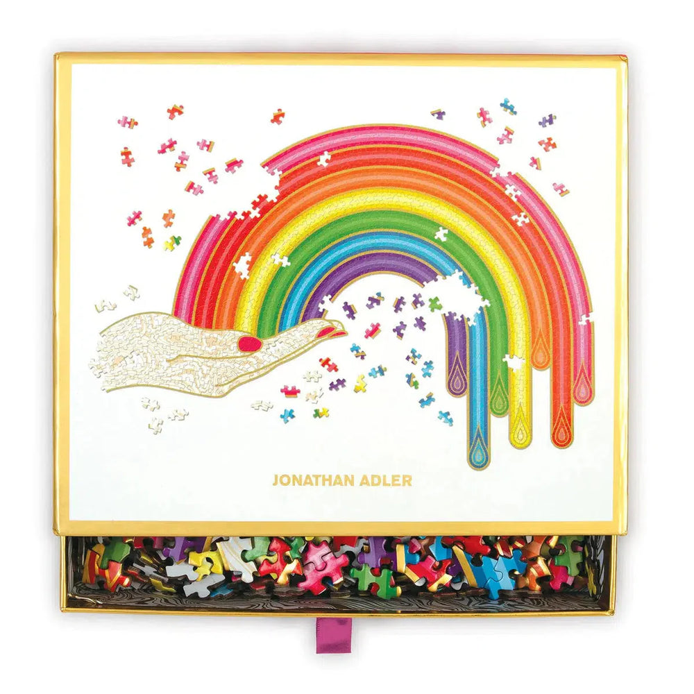 Jonathan Adler Rainbow Hand 750 Piece Jigsaw Puzzle Galison (ONLINE ORDER ONLY)