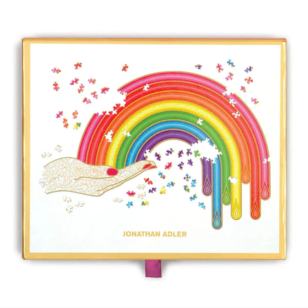 Jonathan Adler Rainbow Hand 750 Piece Jigsaw Puzzle Galison (ONLINE ORDER ONLY)