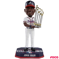 Atlanta Braves 2021 World Series Champions Bobbleheads (ONLINE ORDER ONLY)