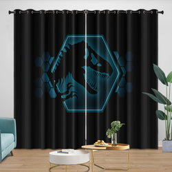 Jurassic World Curtains Dinosaur  Blackout Window Drapes Room Decoration (ONLINE ORDER ONLY)