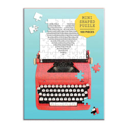 Just My Type 100 Piece Mini Shaped Jigsaw Puzzle Galison (ONLINE ORDER ONLY)