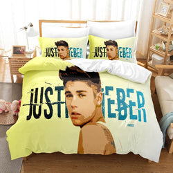 Justin Bieber Bedding Set Duvet Cover (Online Order Only)