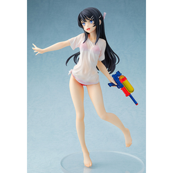 Chara-Ani: Rascal Does Not Dream of Bunny Girl Senpai - Mai Sakurajima (Water Gun Date Ver.) 1/7 Scale Figure (ONLINE ORDER ONLY)
