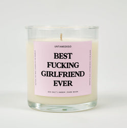 Best Fucking Girlfriend Ever Glass Candle (ONLINE ORDER ONLY)
