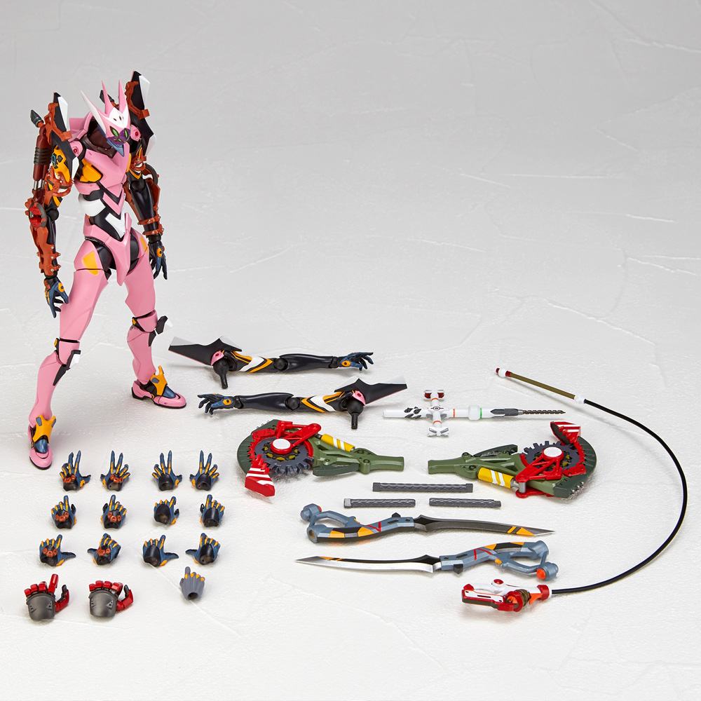 Kaiyodo: Evangelion Evolution - Revoltech EV-023 Kai Unit 08 Gamma Action Figure (ONLINE ORDER ONLY)