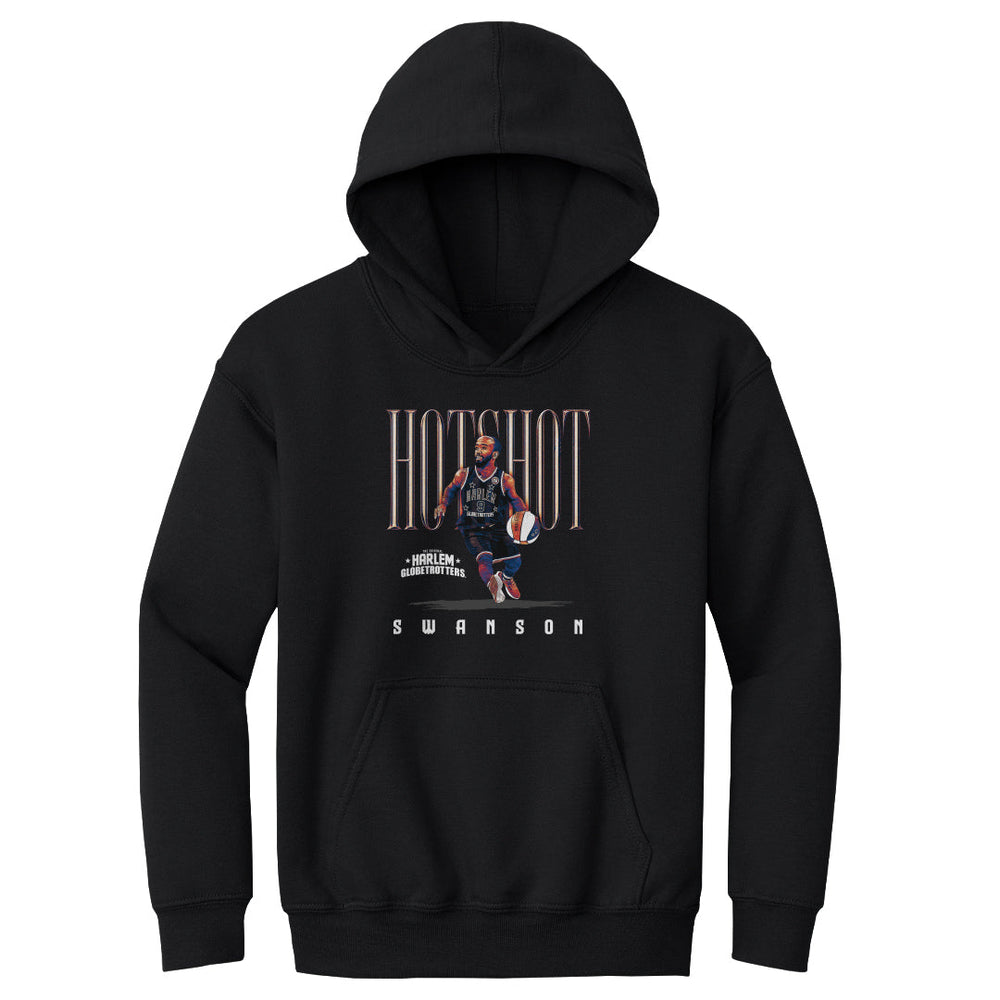 Hot Shot Swanson Harlem Globetrotters Nickname WHT (ONLINE ONLY)