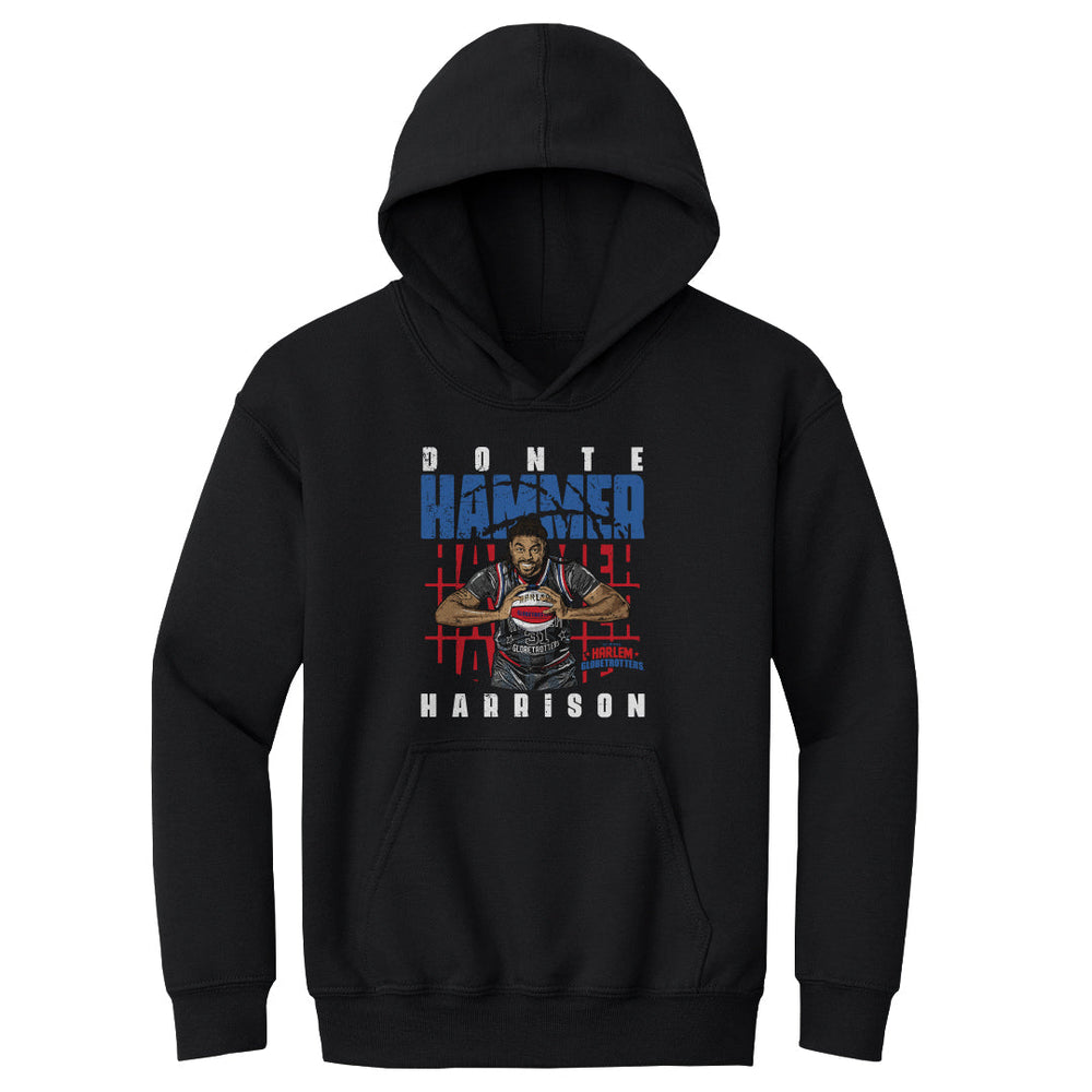 Hammer Harrison Harlem Globetrotters Pose WHT (ONLINE ONLY)